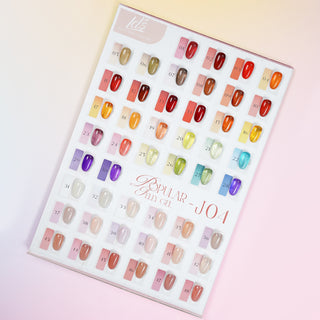 LDS Color Craze Gel Nail Polish - Set J04 - 0.5oz