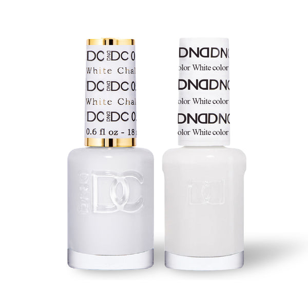  DND - DC 2 Nail Lacquer - Set 12 WHITE & WHITE by DND - Daisy Nail Designs sold by DTK Nail Supply