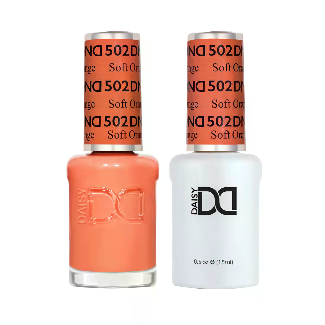 DND Gel Nail Polish Duo - 502 Soft Orange