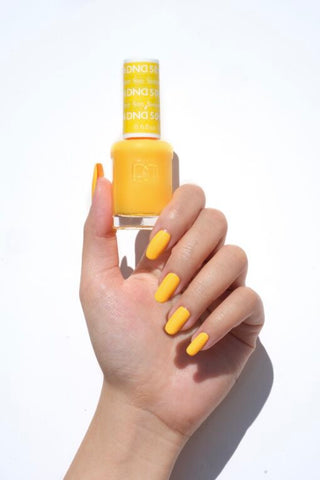  DND Gel Nail Polish Duo - 506 Yellow Colors - Summer Sun by DND - Daisy Nail Designs sold by DTK Nail Supply