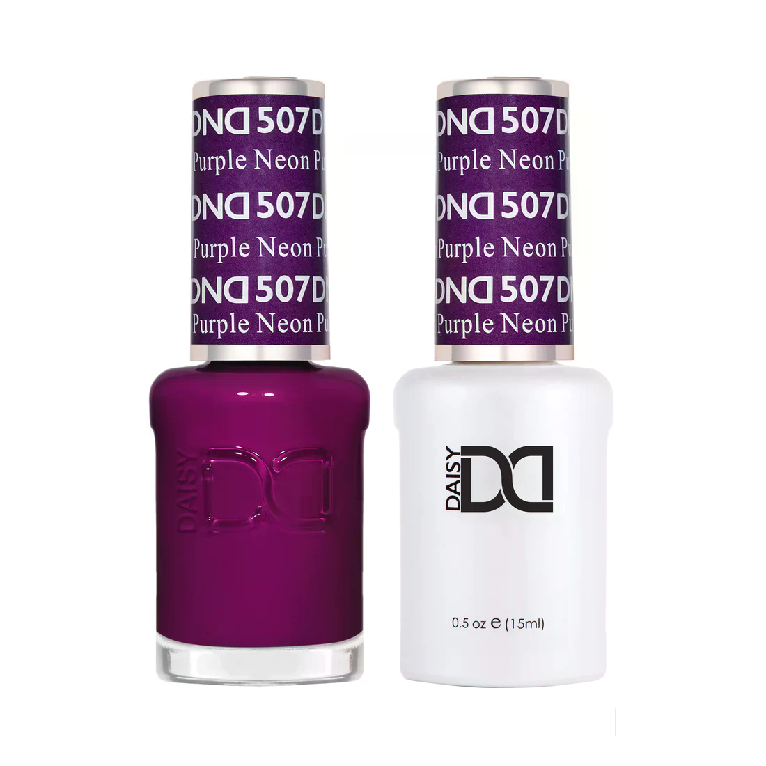 DND Gel Nail Polish Duo - 507 Neon Purple