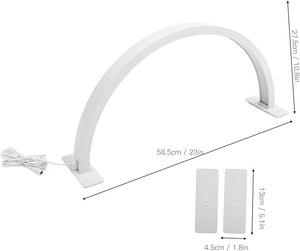  Half Moon LED Lamp (PCS) - Pink by OTHER sold by DTK Nail Supply