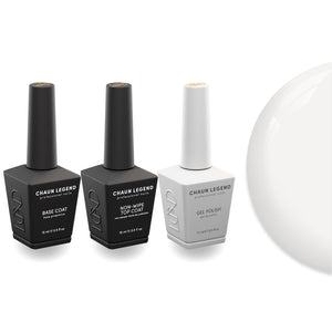 Chaun Legend Non-Wipe Top Coat - Base Coat Duo - LG5111 Vanilla Vixen