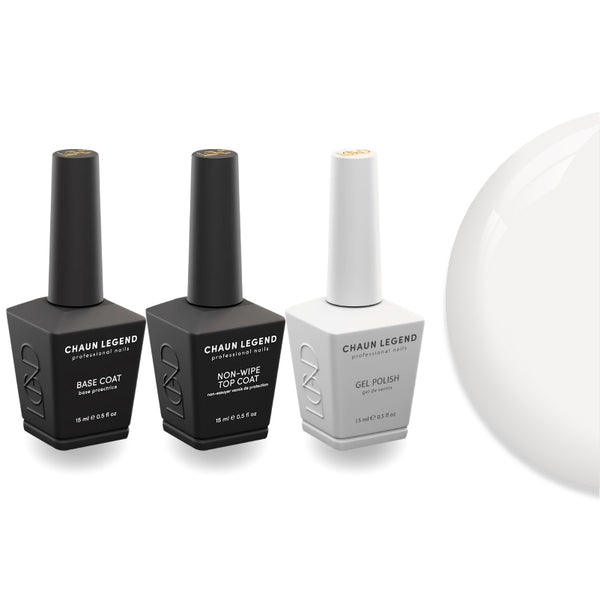 Chaun Legend Non-Wipe Top Coat - Base Coat Duo - LG5111 Vanilla Vixen