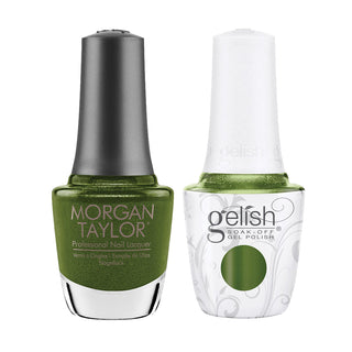  Gelish GE 511 - Bad to the Bow - Gelish & Morgan Taylor Combo 0.5 oz by Gelish sold by DTK Nail Supply