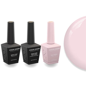 Chaun Legend Non-Wipe Top Coat - Base Coat Duo - LG5124 The O Diet