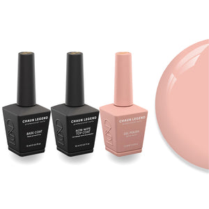 Chaun Legend Non-Wipe Top Coat - Base Coat Duo - LG5126 No Ring, No Rules