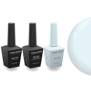 Chaun Legend Non-Wipe Top Coat - Base Coat Duo - LG5132 Seafoam