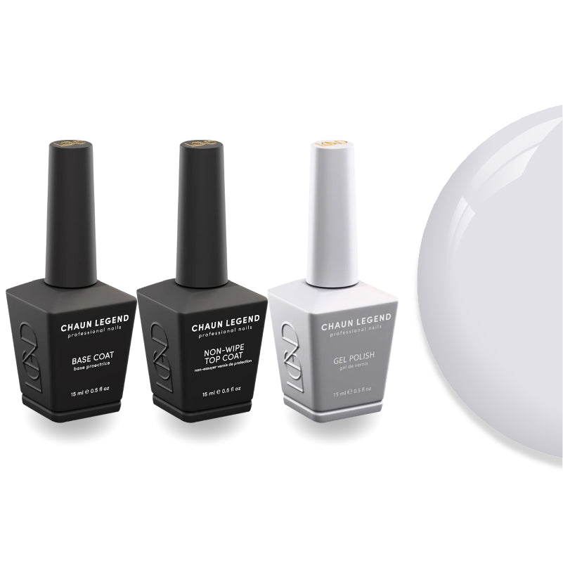 Chaun Legend Non-Wipe Top Coat - Base Coat Duo - LG5147 No Limits