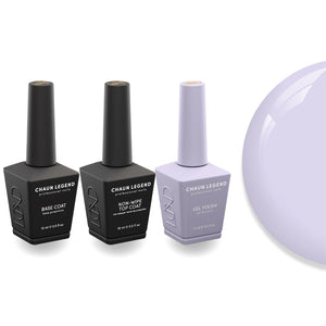 Chaun Legend Non-Wipe Top Coat - Base Coat Duo - LG5148 Twinkle Winkle
