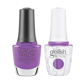  Gelish GE 514 - Before My Berry Eyes - Gelish & Morgan Taylor Combo 0.5 oz by Gelish sold by DTK Nail Supply