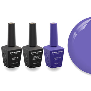 Chaun Legend Non-Wipe Top Coat - Base Coat Duo - LG5150 Just Beet It