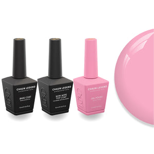 Chaun Legend Non-Wipe Top Coat - Base Coat Duo - LG5154 Piggyback