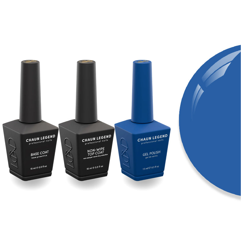 Chaun Legend Non-Wipe Top Coat - Base Coat Duo - LG5179 Beautiful Lies