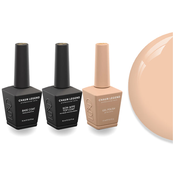 Chaun Legend Non-Wipe Top Coat - Base Coat Duo - LG5192 Plush