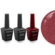 DTK Nail Supply - Authentic CHAUN LEGEND Non-Wipe Top Coat - Base Coat Duo - LG5208 Stop Whining for wholesale salon use