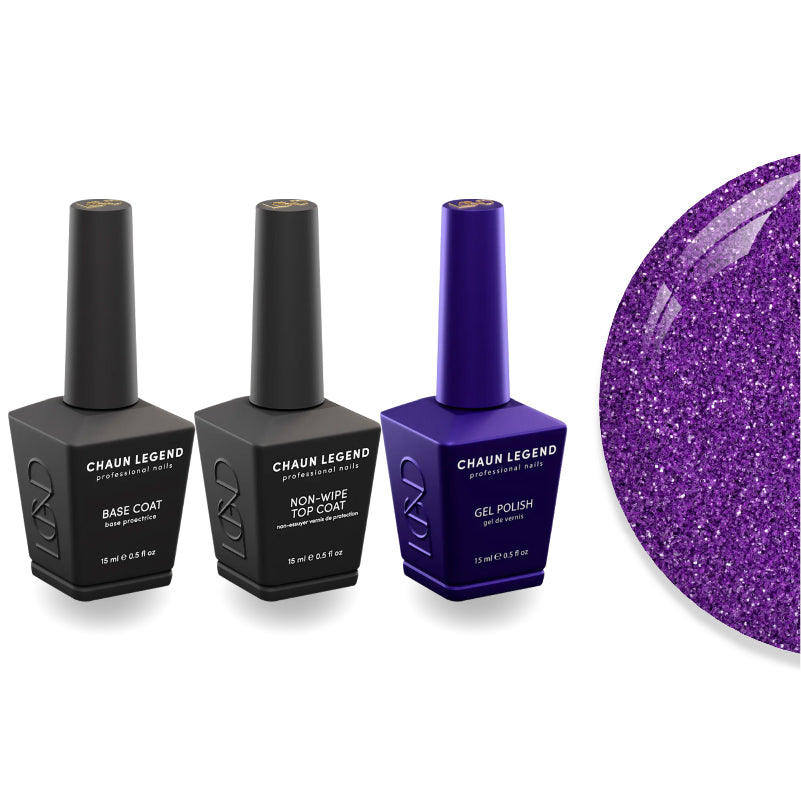 Chaun Legend Non-Wipe Top Coat - Base Coat Duo - LG5224 You-phoric