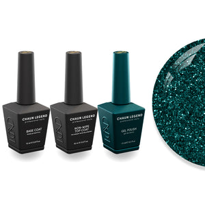 Chaun Legend Non-Wipe Top Coat - Base Coat Duo - LG5235 Got Funds