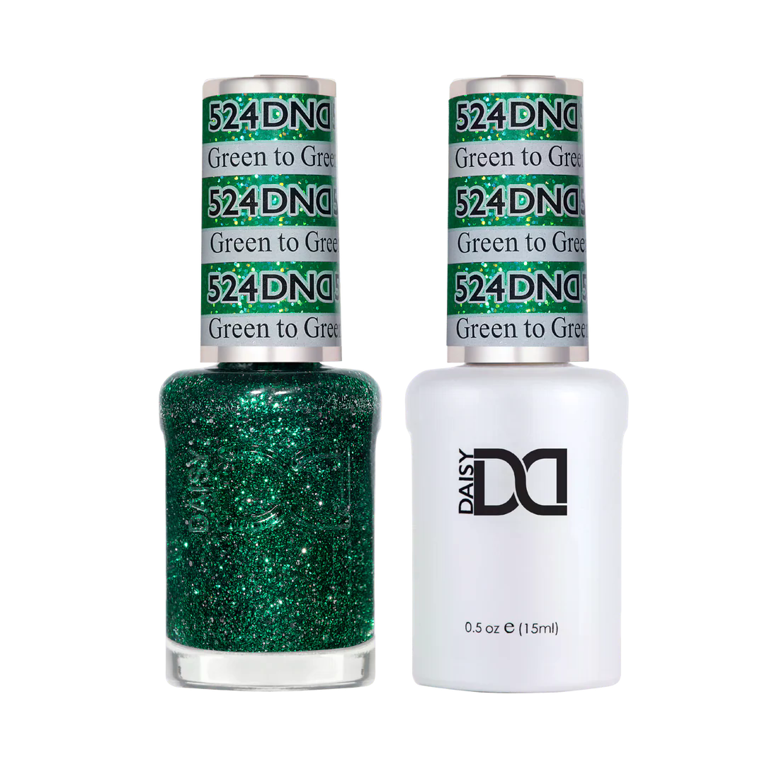 DND Gel Nail Polish Duo - 524 Green to Green