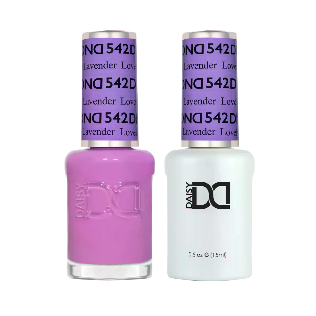 DND Gel Nail Polish Duo - 542 Lovely Lavender