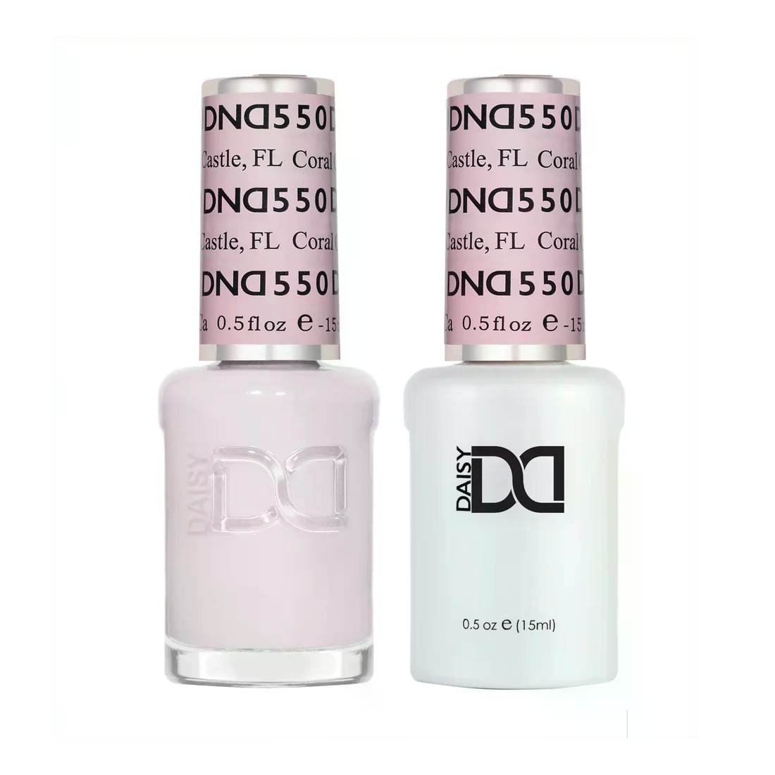 DND Gel Nail Polish Duo - 550 Coral Castle, FL