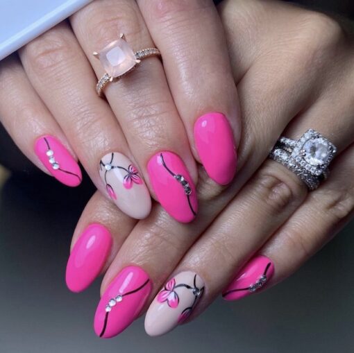  DND Gel Nail Polish Duo - 558 Cherry Blossom by DND - Daisy Nail Designs sold by DTK Nail Supply