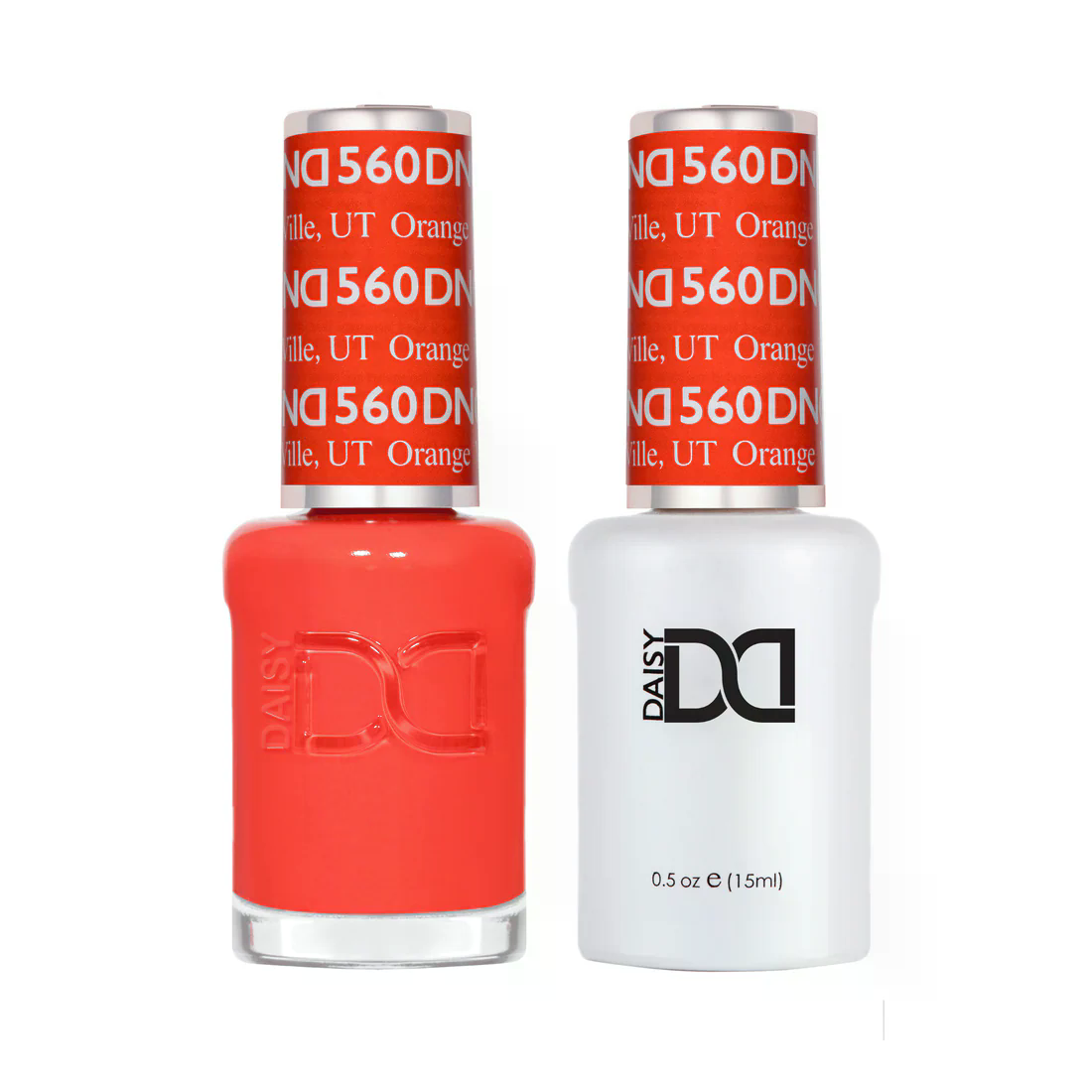 DND Gel Nail Polish Duo - 560 Orange Ville, UT
