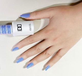  DND Gel Nail Polish Duo - 575 Blue Colors - Blue Earth by DND - Daisy Nail Designs sold by DTK Nail Supply