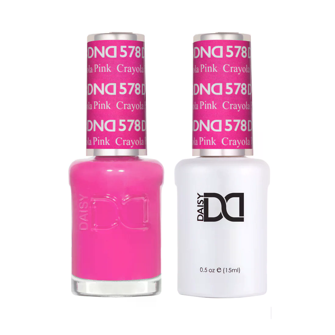 DND Gel Nail Polish Duo - 578 Crayola Pink