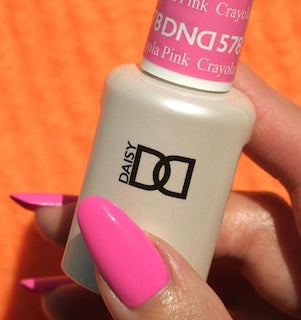 DND Gel Polish - 578 Pink Colors - Crayola Pink by DND - Daisy Nail Designs sold by DTK Nail Supply