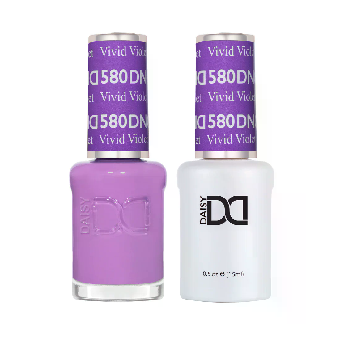DND Gel Nail Polish Duo - 580 Vivid Violet
