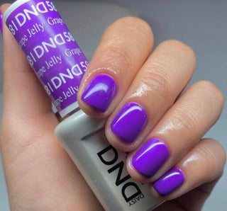  DND Gel Nail Polish Duo - 581 Purple Colors - Grape Jelly by DND - Daisy Nail Designs sold by DTK Nail Supply