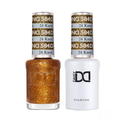 DND Gel Nail Polish Duo - 584 24 Karat