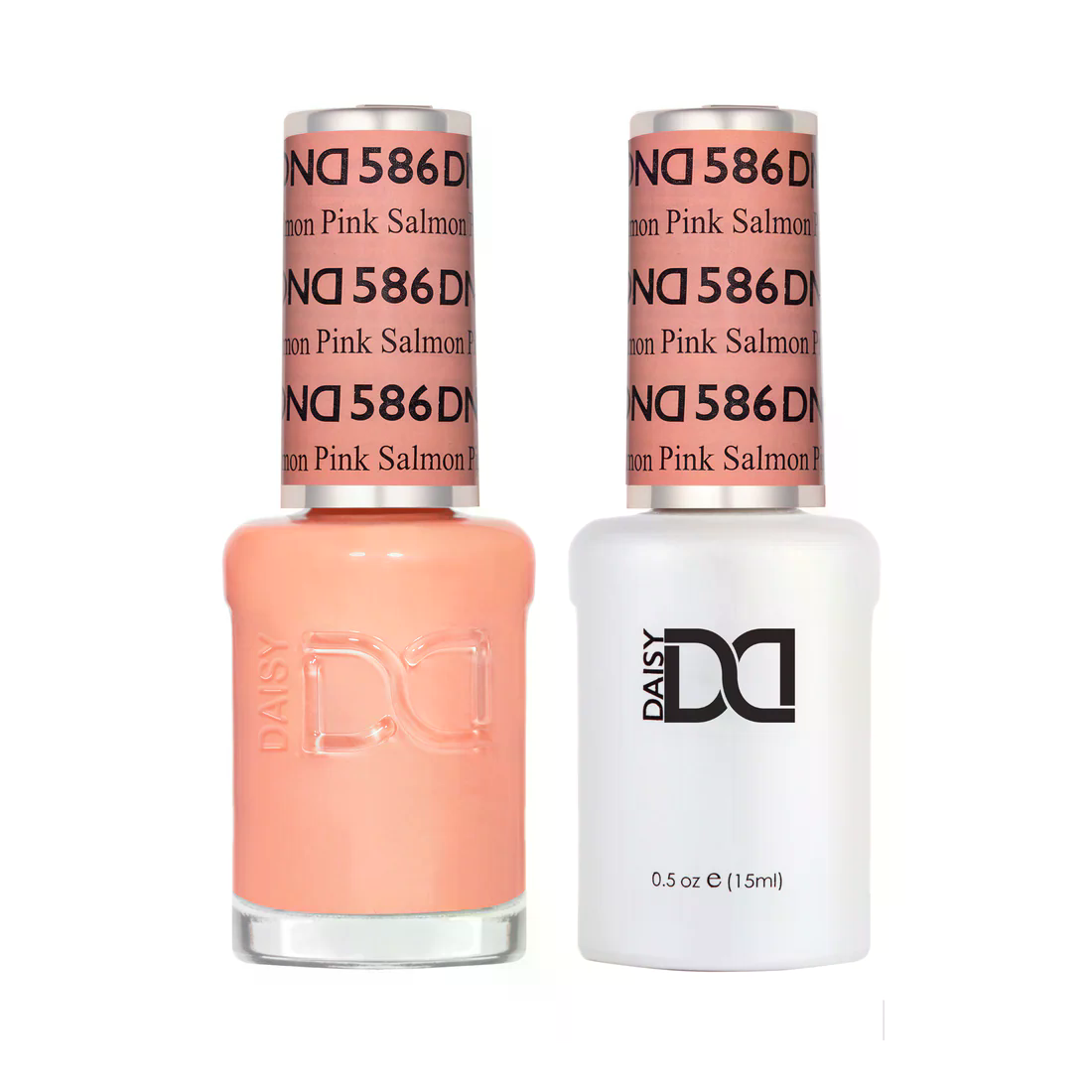 DND Gel Nail Polish Duo - 586 Pink Salmon