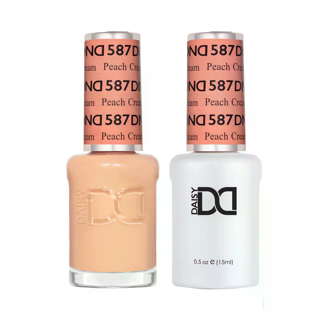 DND Gel Nail Polish Duo - 587 Peach Cream