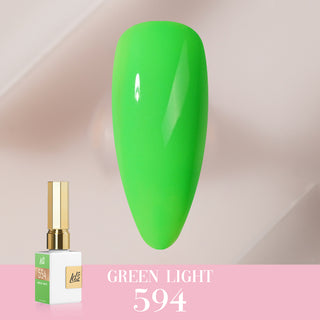  LDS Color Craze Gel Nail Polish - 594 Green Light - 0.5oz by LDS COLOR CRAZE sold by DTK Nail Supply