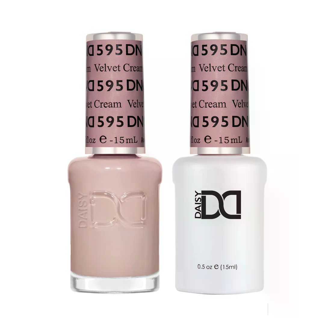 DND Gel Nail Polish Duo - 595 Velvet Cream