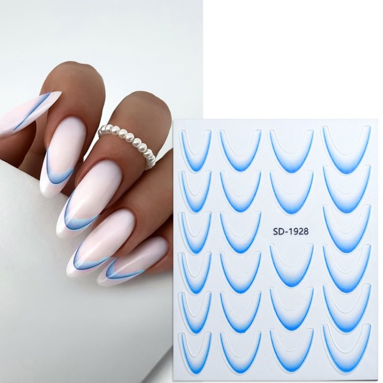 5D Nail Stickers SD - 1928 - DTK Nail Supply