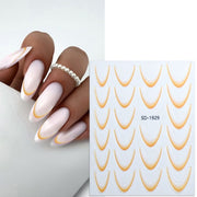 5D Nail Stickers SD - 1929 - DTK Nail Supply