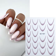 5D Nail Stickers SD - 1931 - DTK Nail Supply