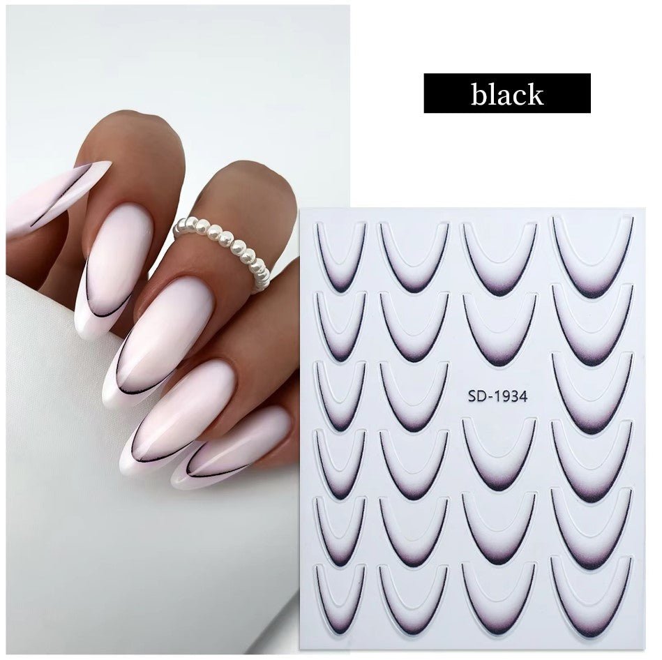 5D Nail Stickers SD - 1934 - DTK Nail Supply