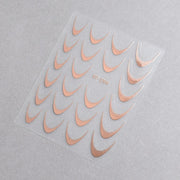 5D Nail Stickers ST - 2306 - 3 - Laser Bronze - DTK Nail Supply