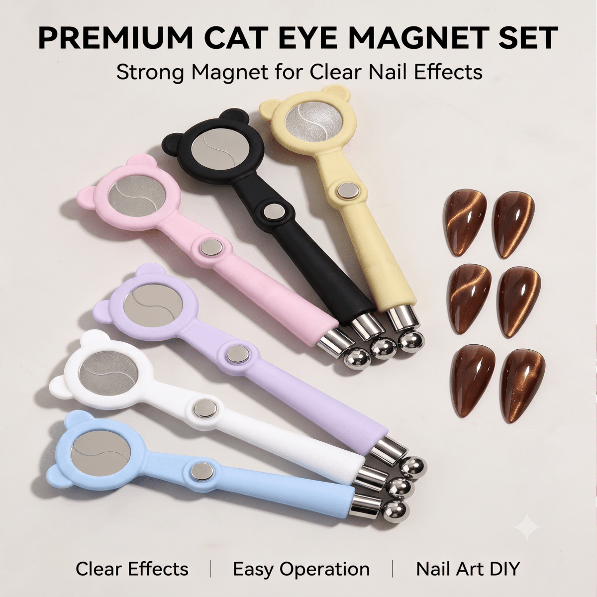 5in1 Cat Eye Magnet - DTK Nail Supply