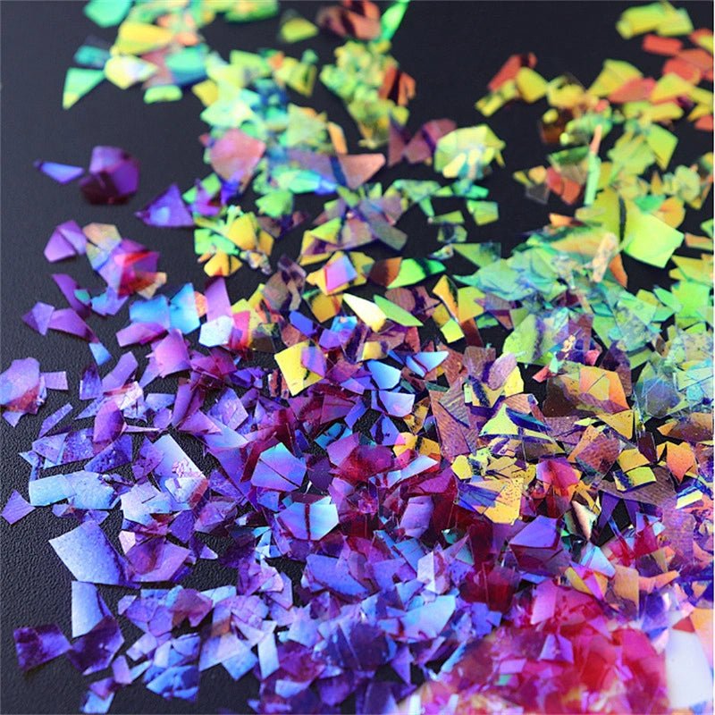 6 Grids of Iridescent Flakes - 5 - Canis Major - DTK Nail Supply