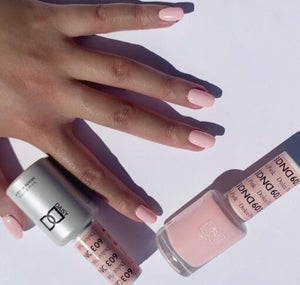 DND Gel Polish - 603 Neutral Colors - Dolce Pink by DND - Daisy Nail Designs sold by DTK Nail Supply