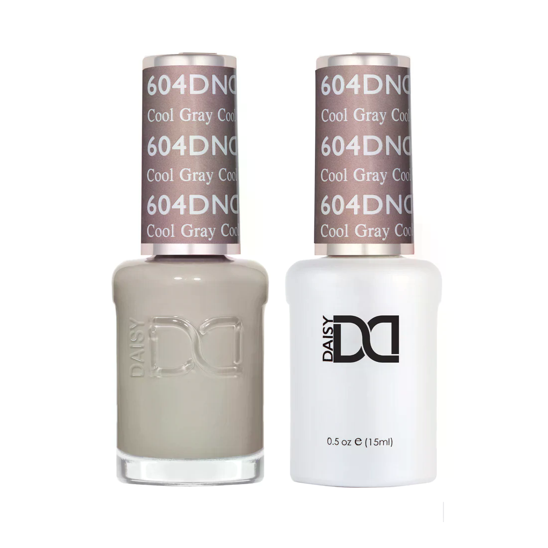 DND Gel Nail Polish Duo - 604 Cool Gray