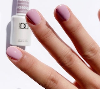  DND Gel Nail Polish Duo - 605 Purple Colors - Dovetail by DND - Daisy Nail Designs sold by DTK Nail Supply