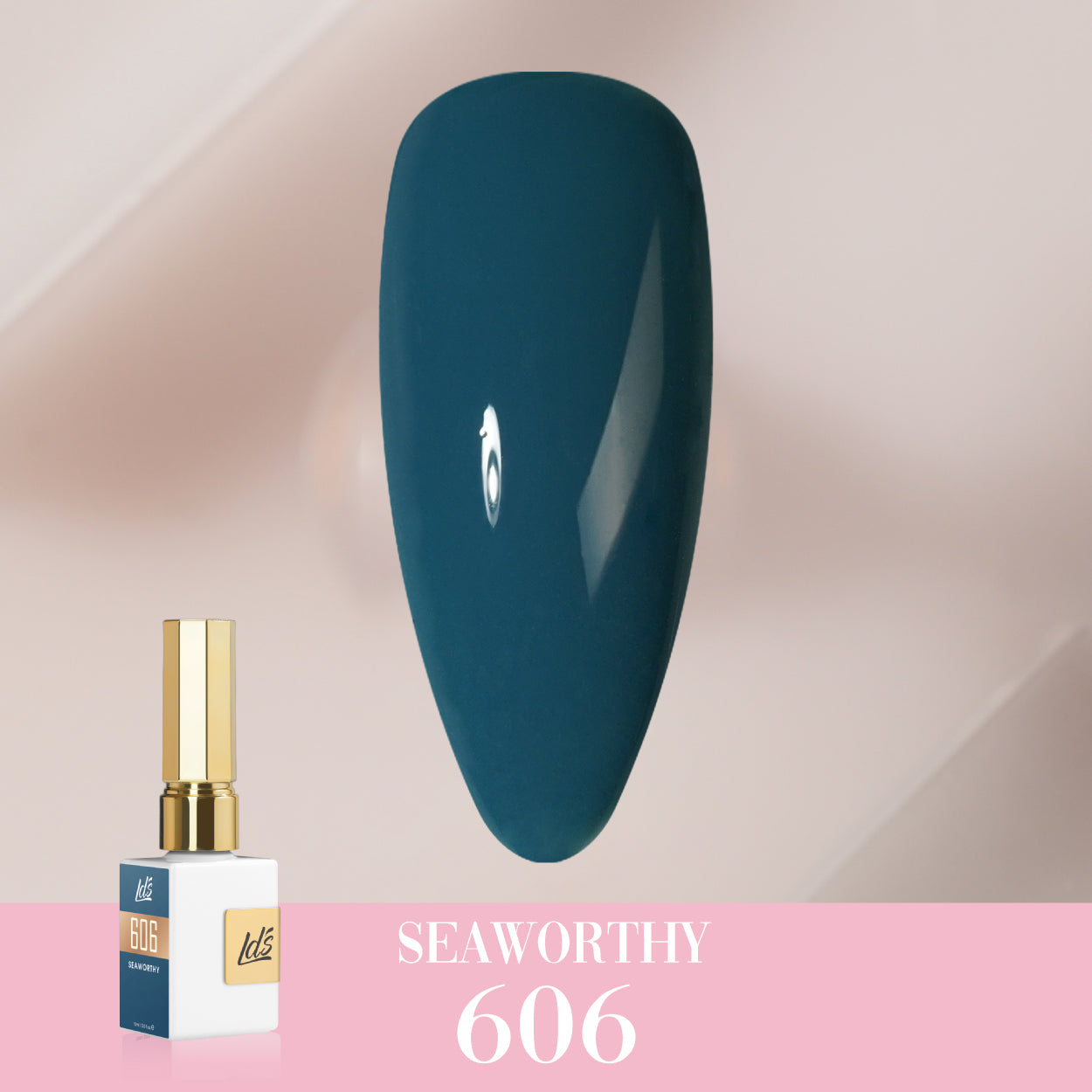  LDS Color Craze Gel Nail Polish - 606 Seaworthy - 0.5oz by LDS COLOR CRAZE sold by DTK Nail Supply