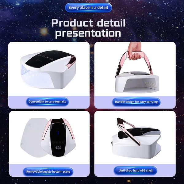  Rechargeable Cordless UV.LED Lamp 96W by OTHER sold by DTK Nail Supply