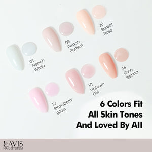 LAVIS Builder Gel 2 - 03 Baby Pink - Gel Polish 15ml